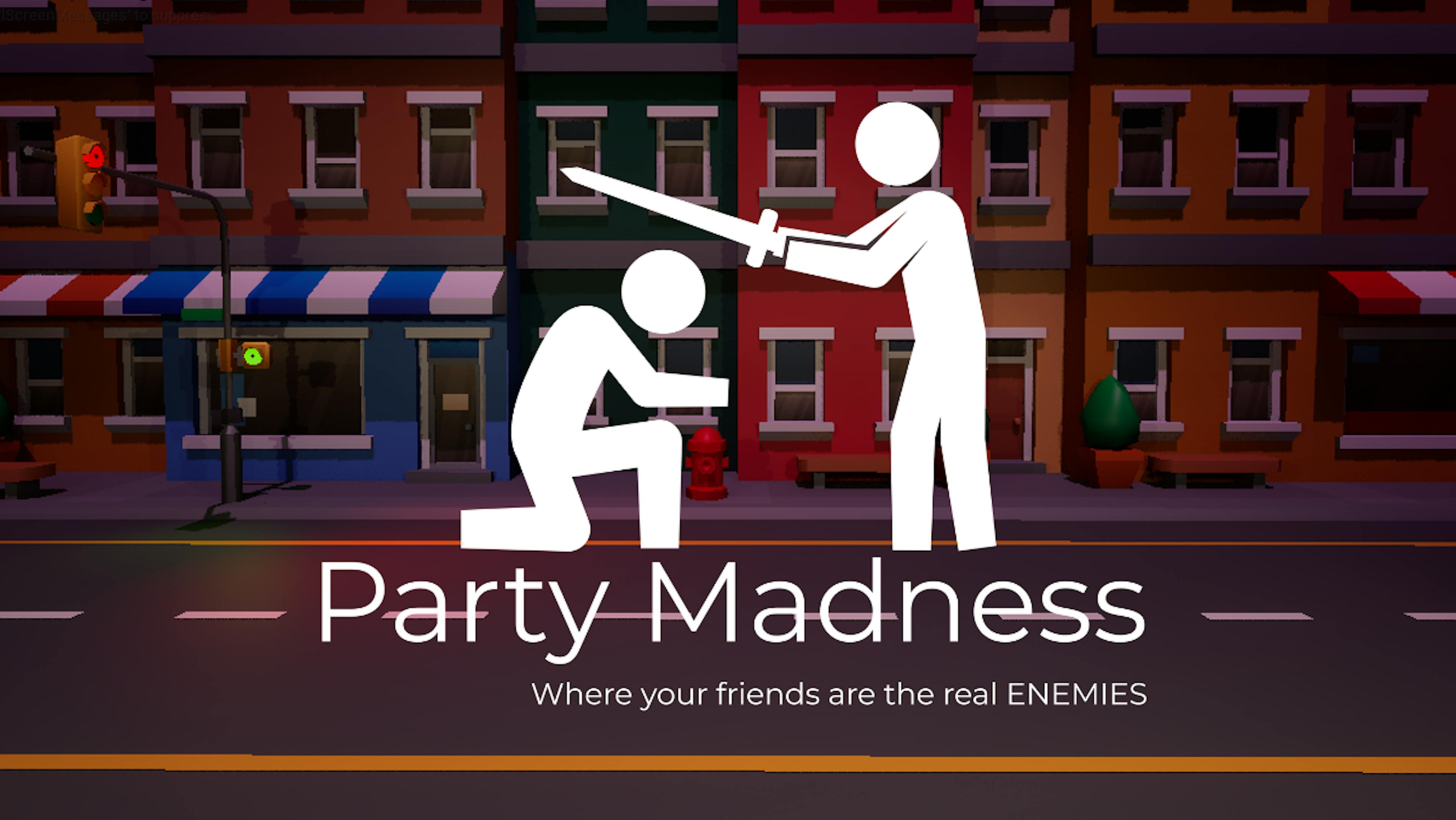 Party Madness Cover Image + Logo