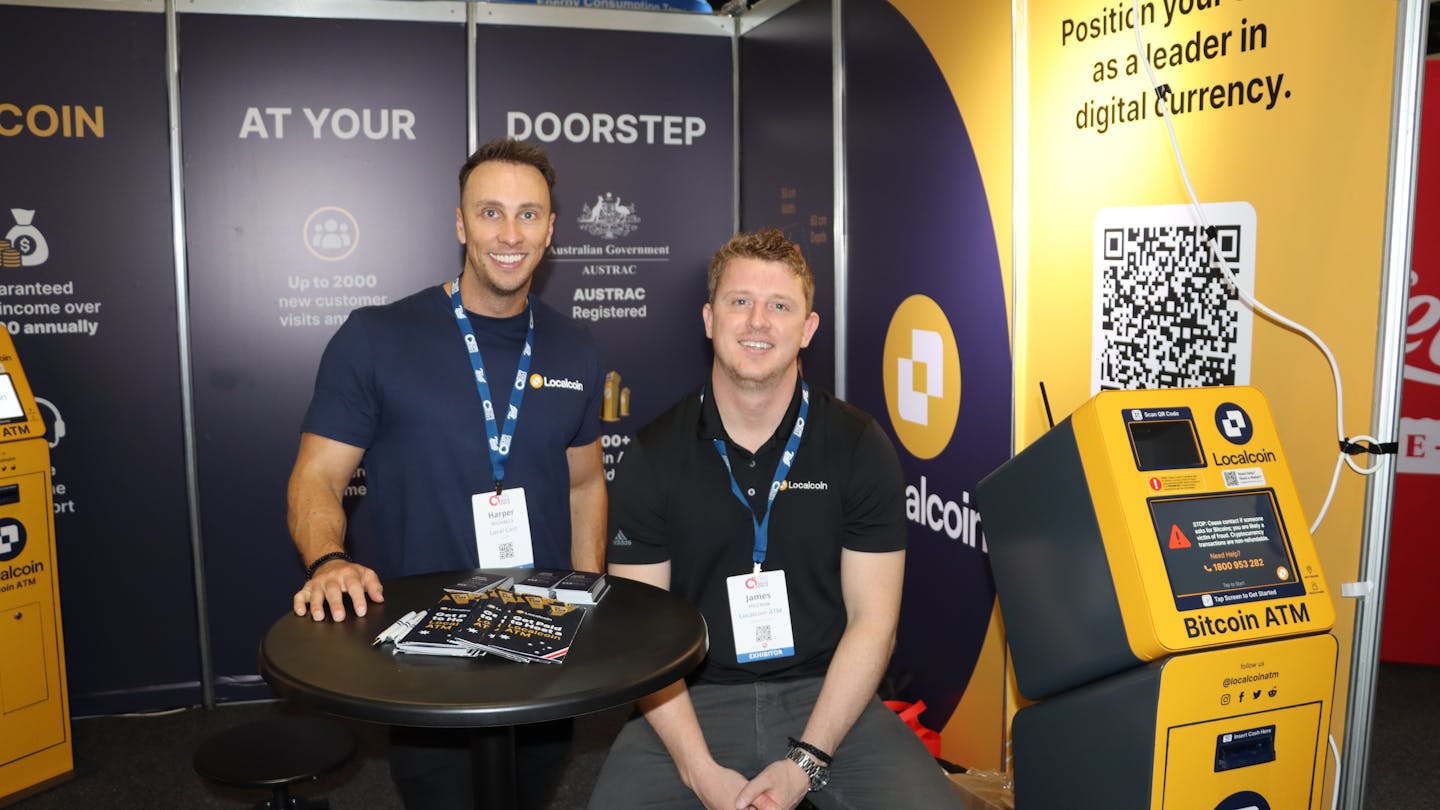 Localcoin team at c&I expo