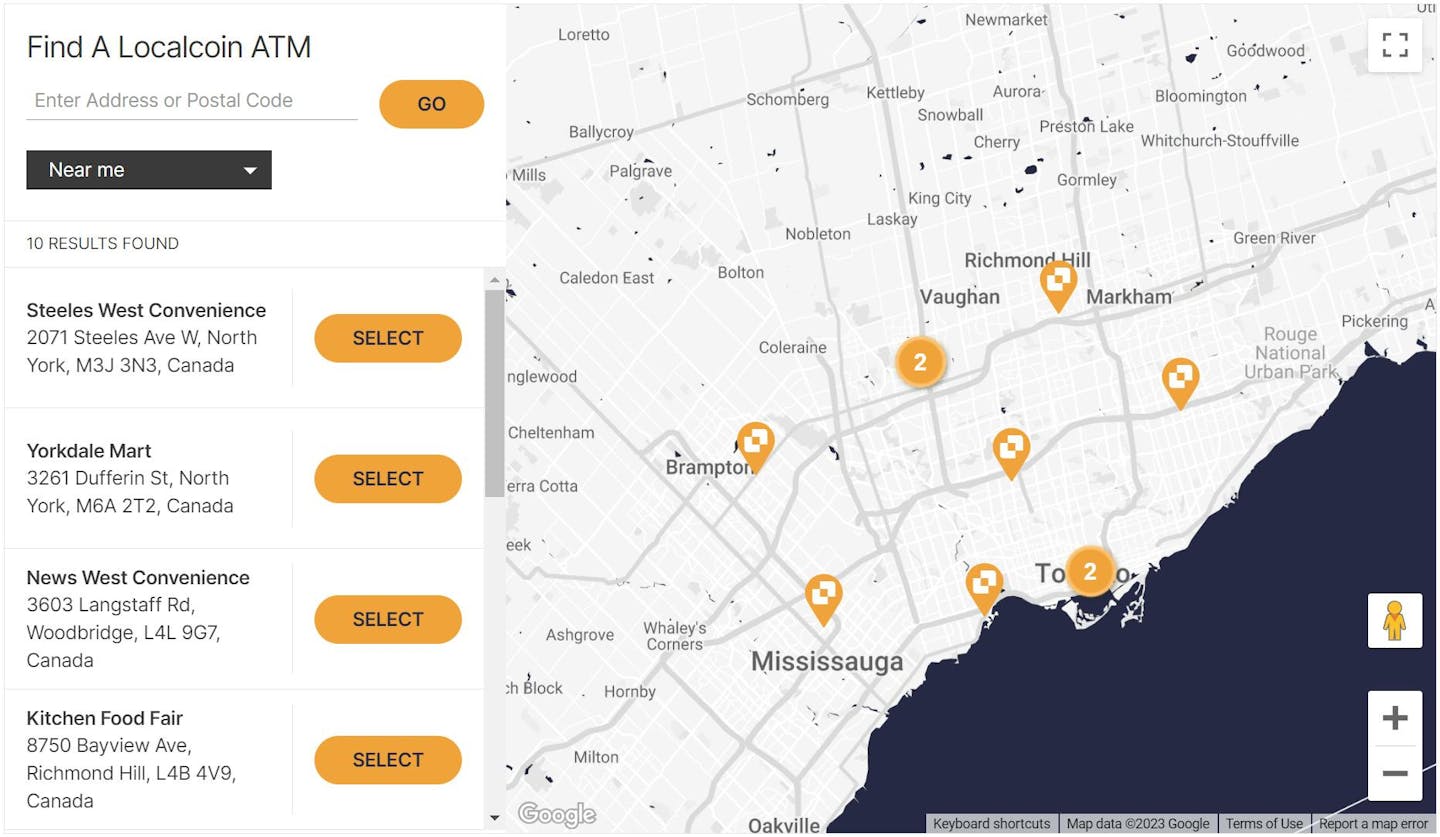 Guide de retrait des distributeurs automatiques de Bitcoin 2023 | Localcoin