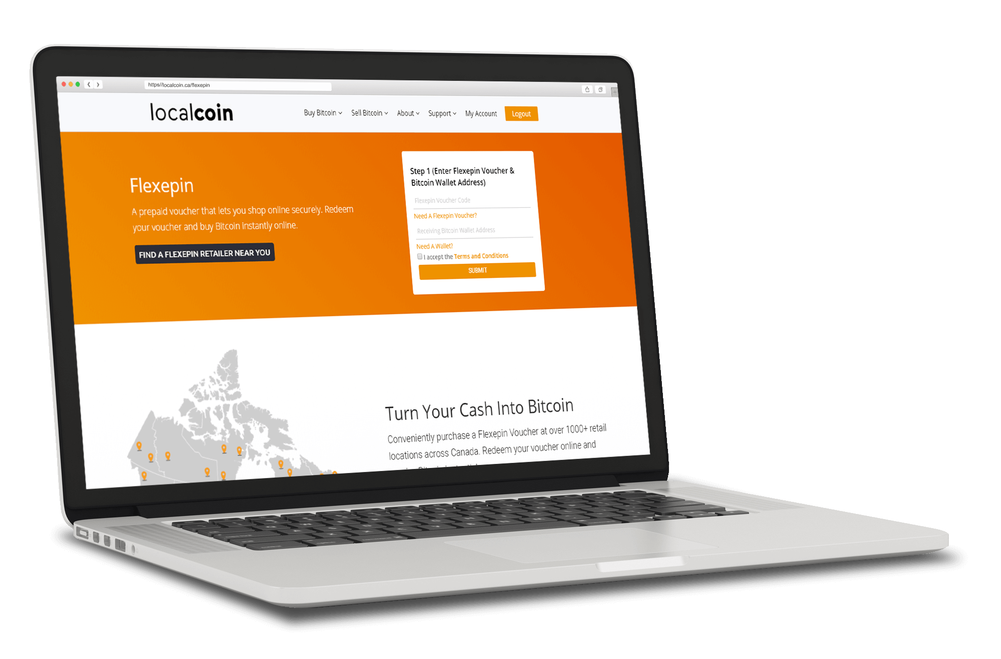 buy bitcoin with flexepin canada