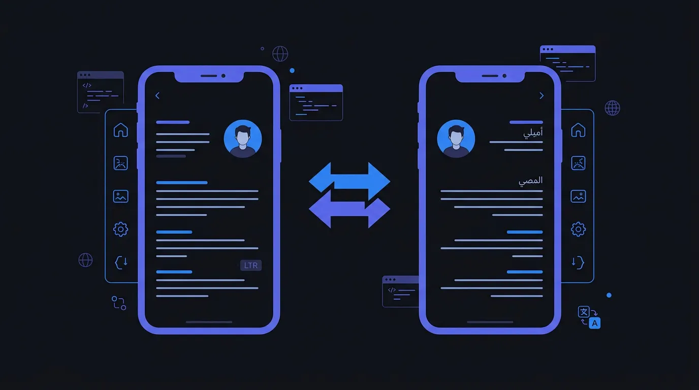 Ajouter le support droite-à-gauche (RTL) dans votre application mobile