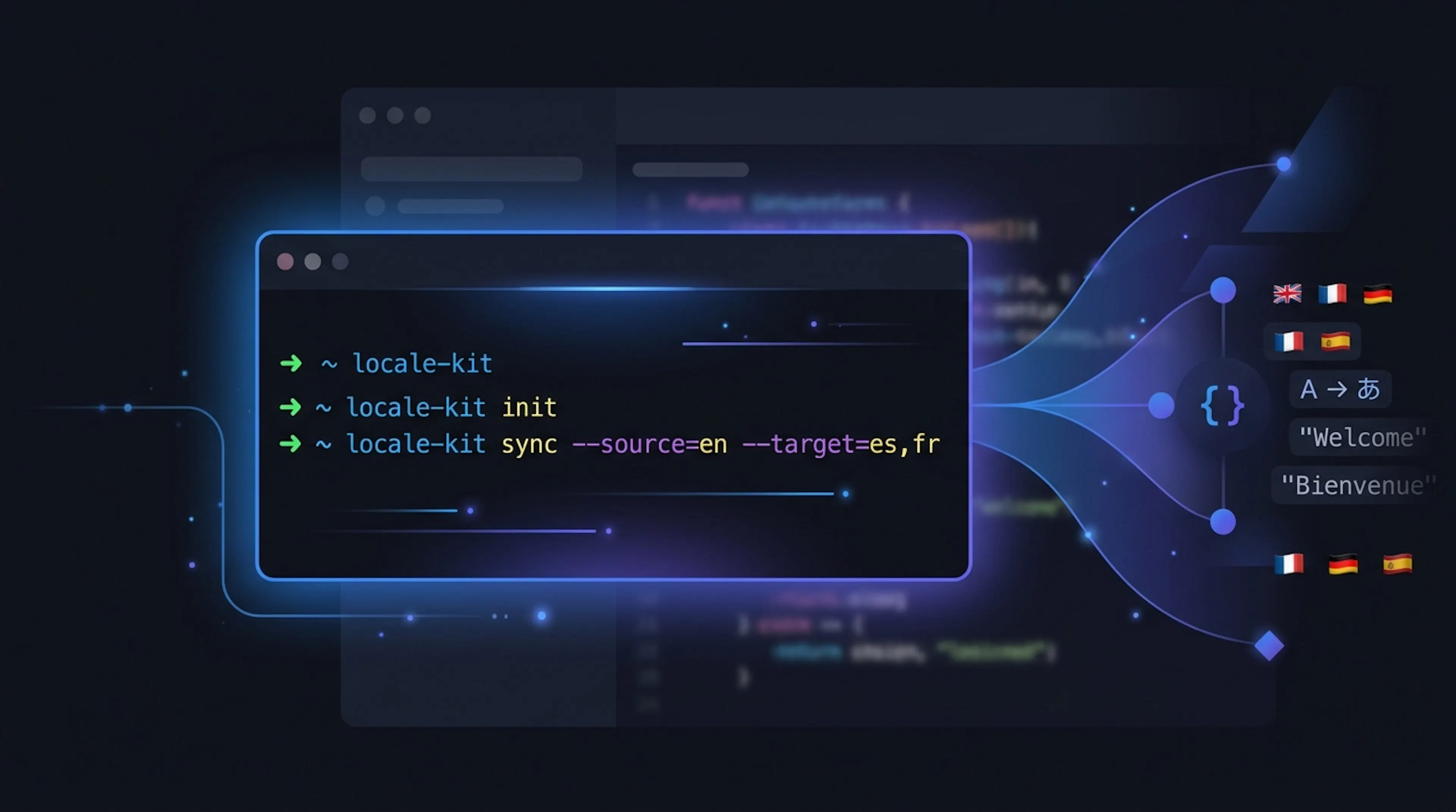 Premiers pas avec le CLI LocaleKit
