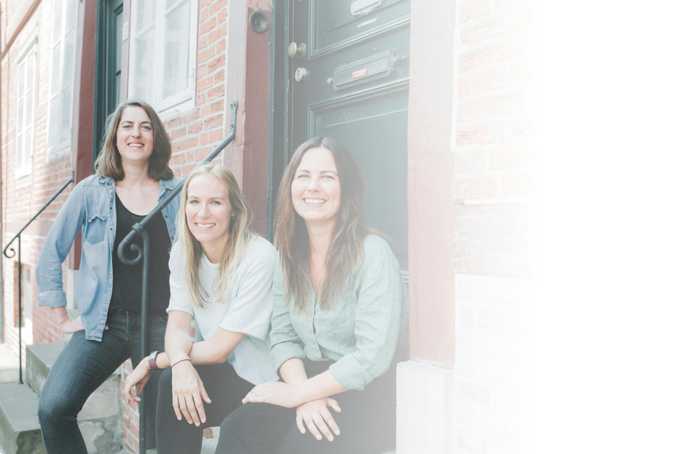 Localyze co-founders from left to right; Franzi, Lisa, and Hanna