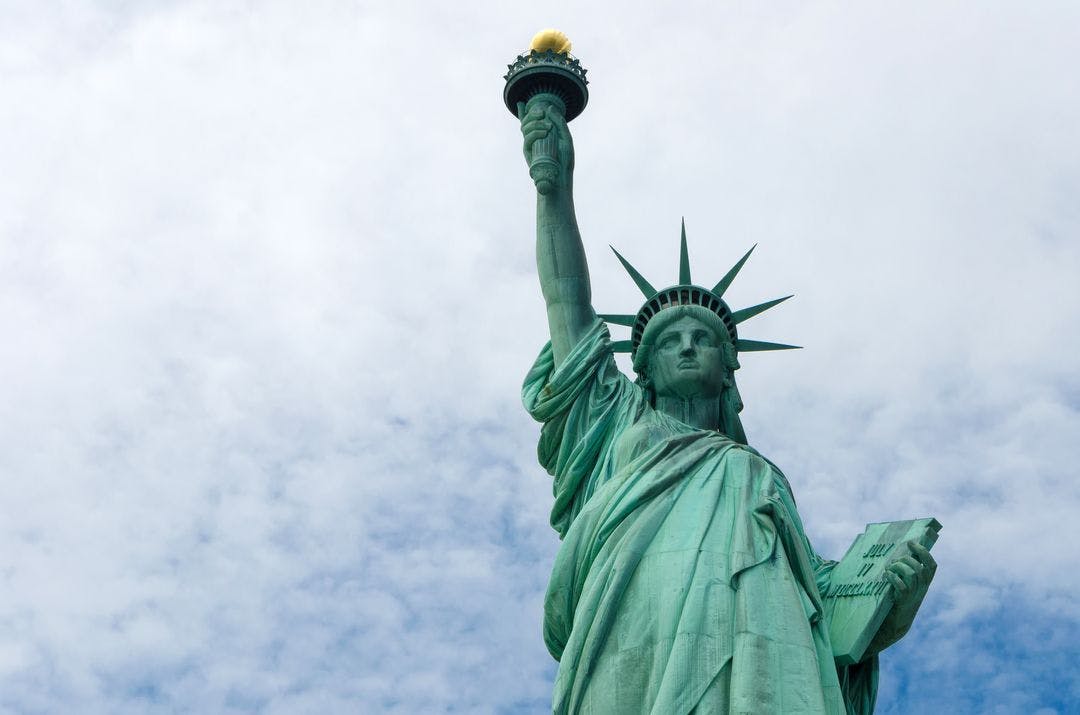 Statue of Liberty in New York, United States