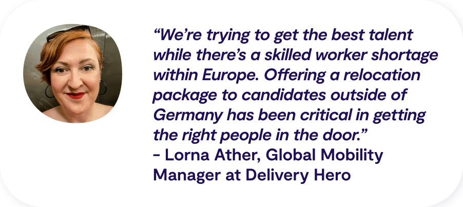 Testimonial - Lorna Ather, Global Mobility Manager at Delivery Hero