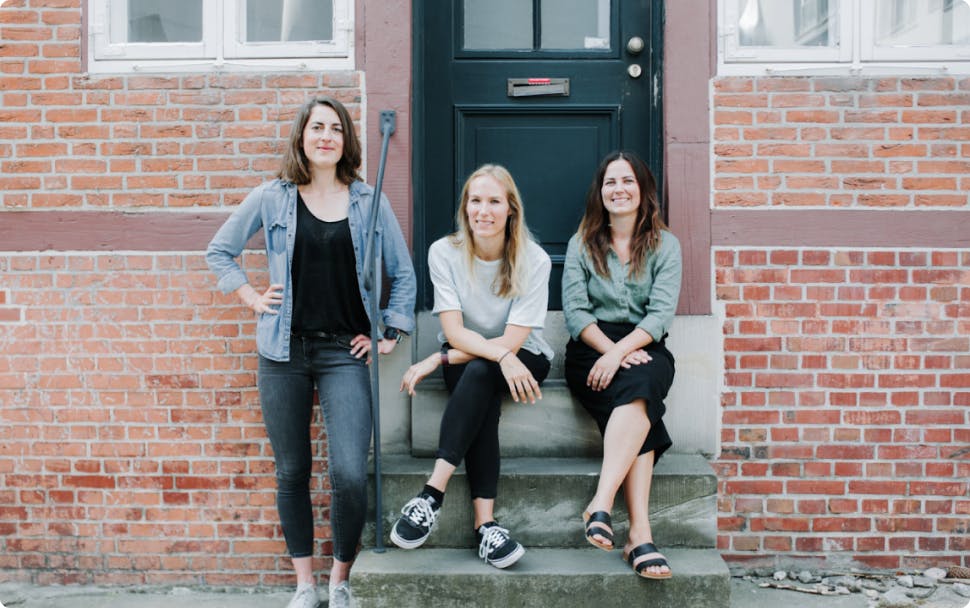 Localyze cofounders organized around steps
