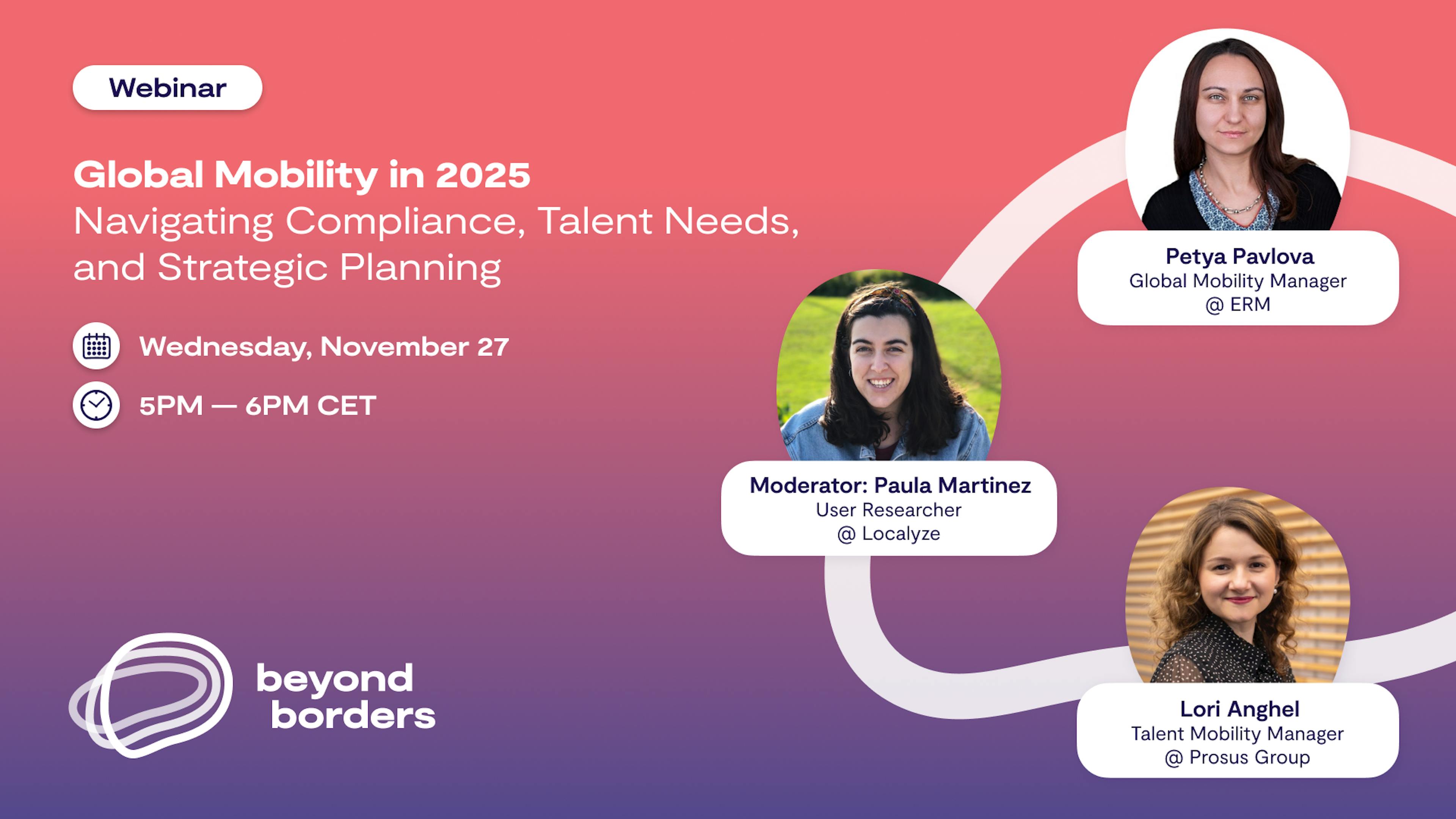 Webinar - Global Mobility in 2025: Navigating Compliance, Talent Needs, and Strategic Planning