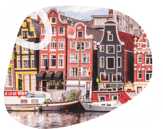 landmarks in Amsterdam