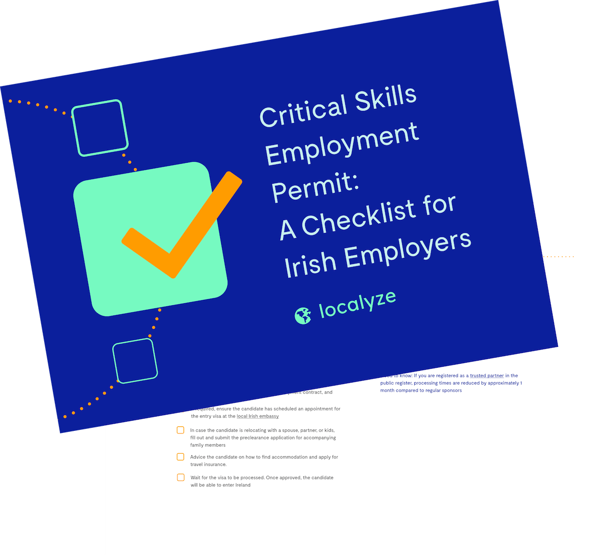 Checklist: Irish Critical Skills Employment Permit