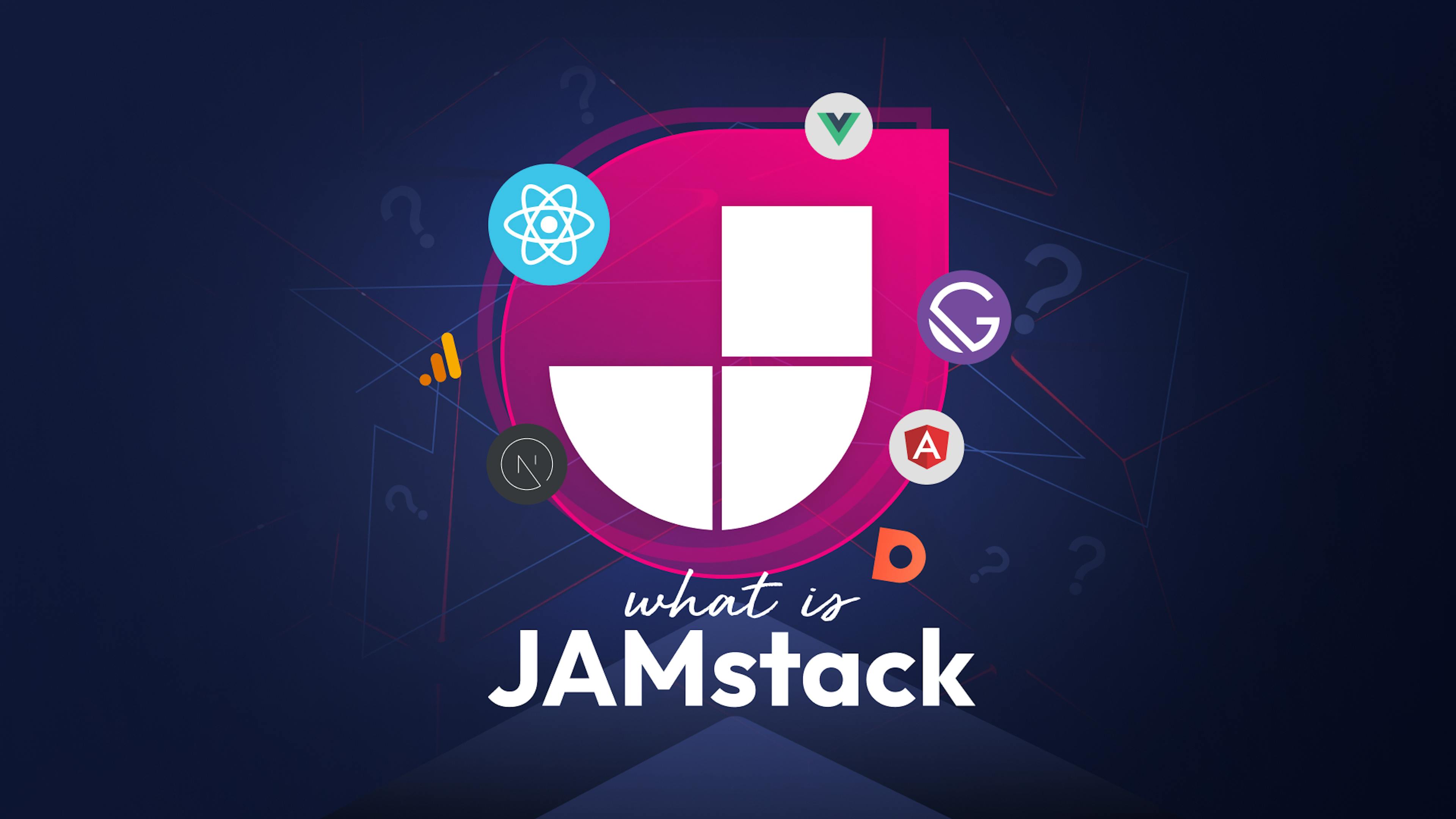 Cover image showing Jamstack