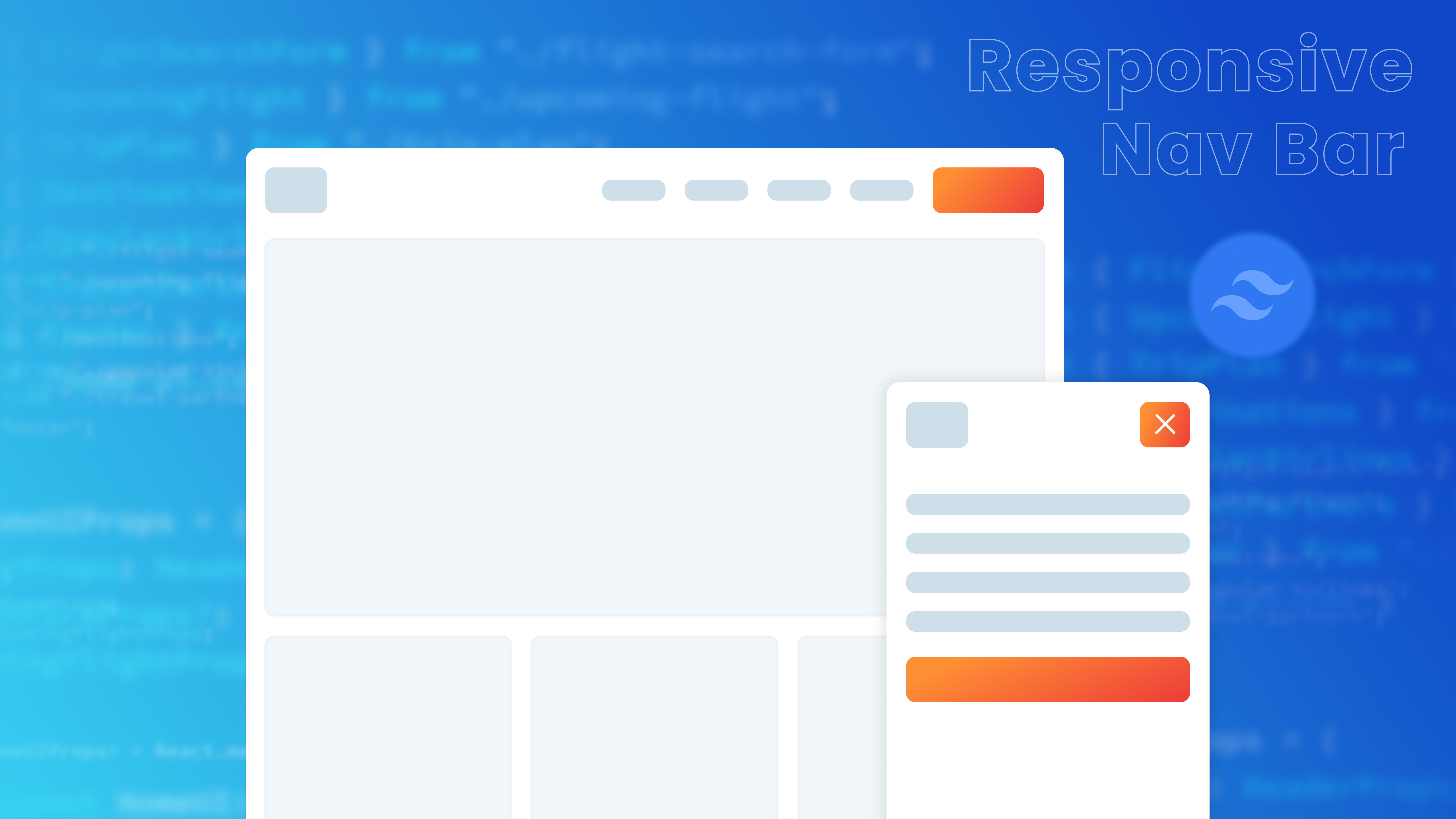 How To Create A Responsive Navigation Bar With TailwindCSS