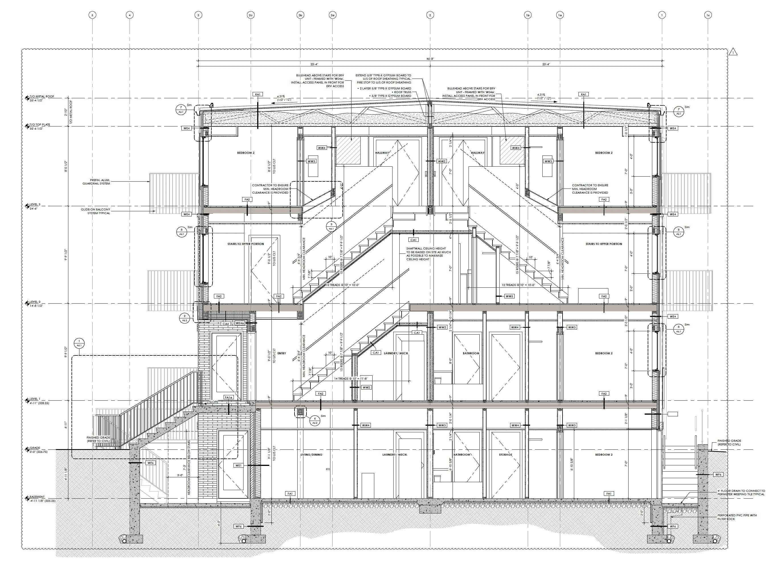 Architectural drawing for 60 Arlington