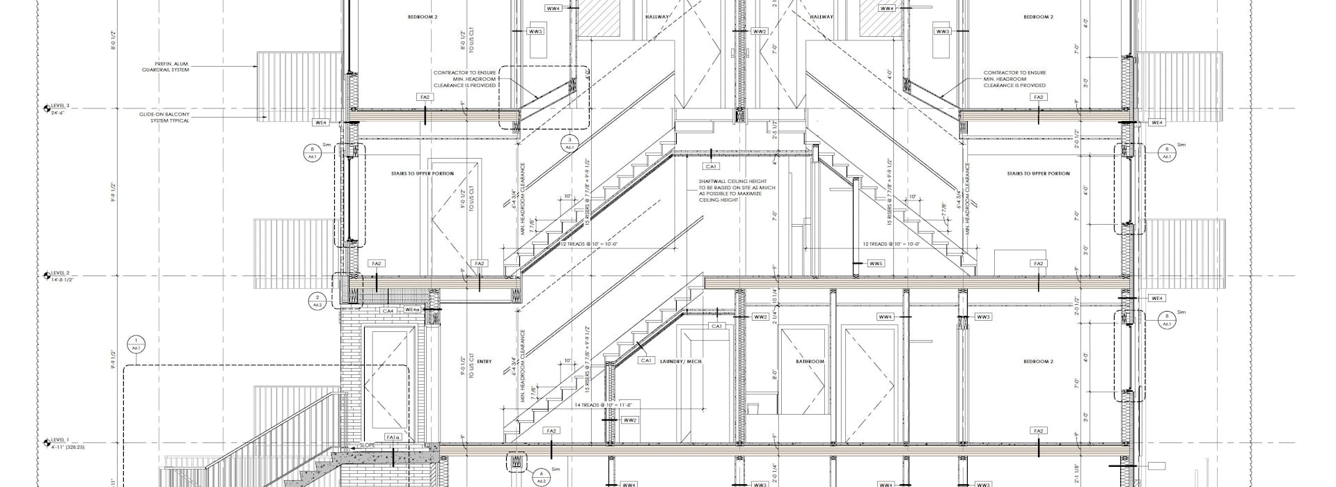 Architectural drawing for 60 Arlington