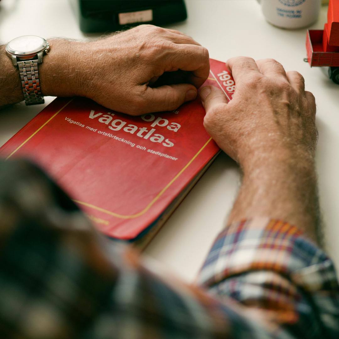 Transportledarens skrivbord