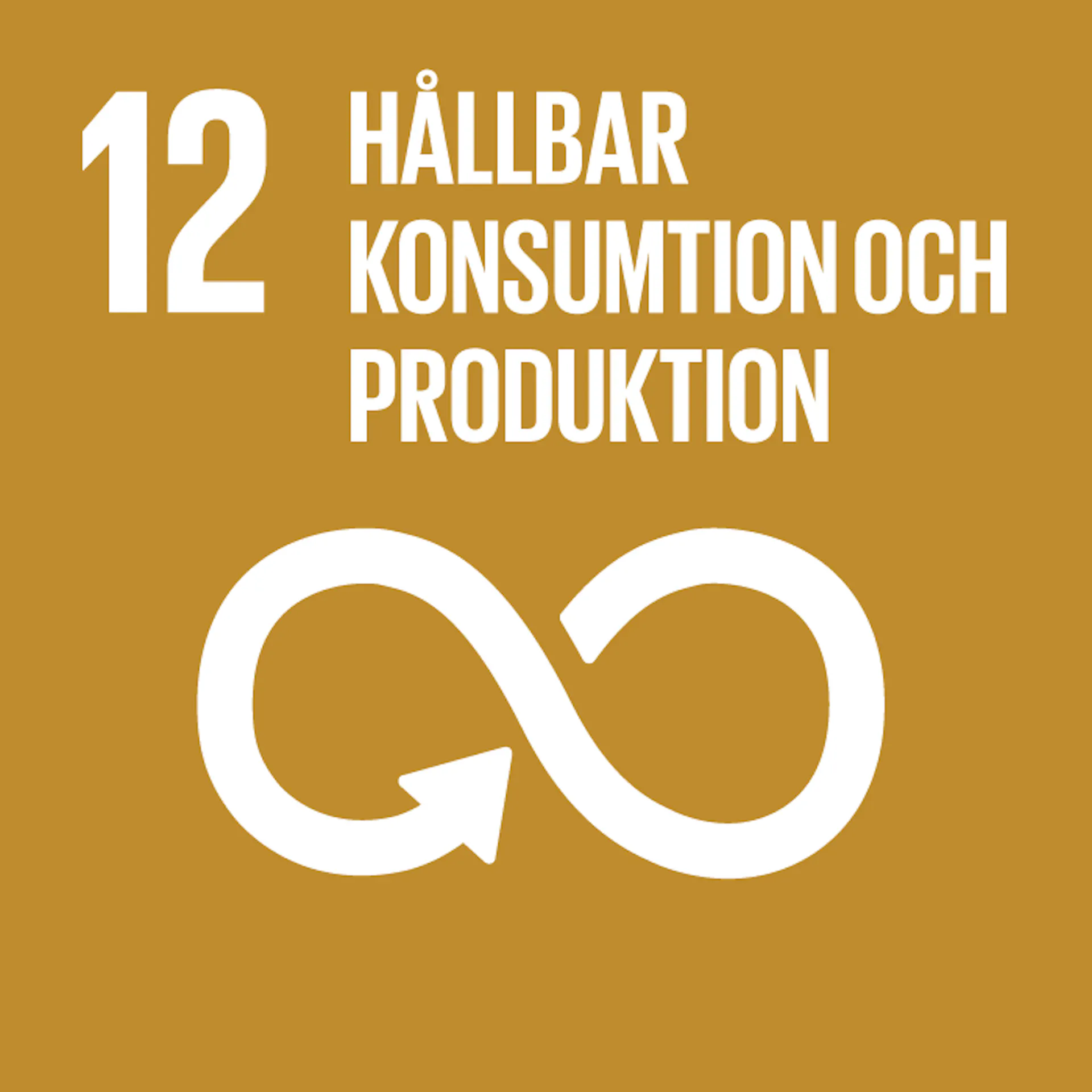 Mål 12 – Hållbar konsumtion och produktion