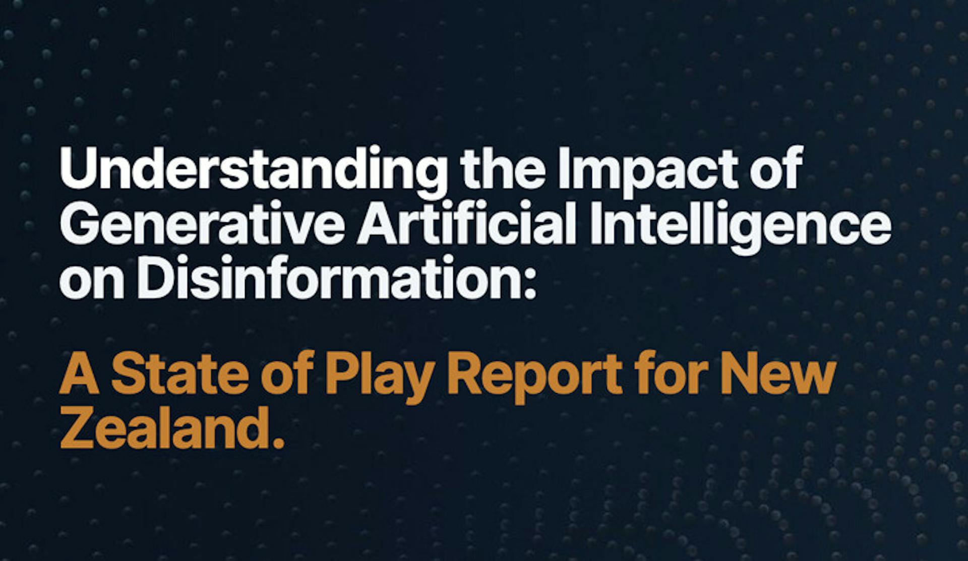 Understanding the impact of generative artificial intelligence on disinformation