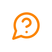 Gradient question mark icon