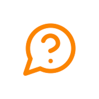 Gradient question mark icon