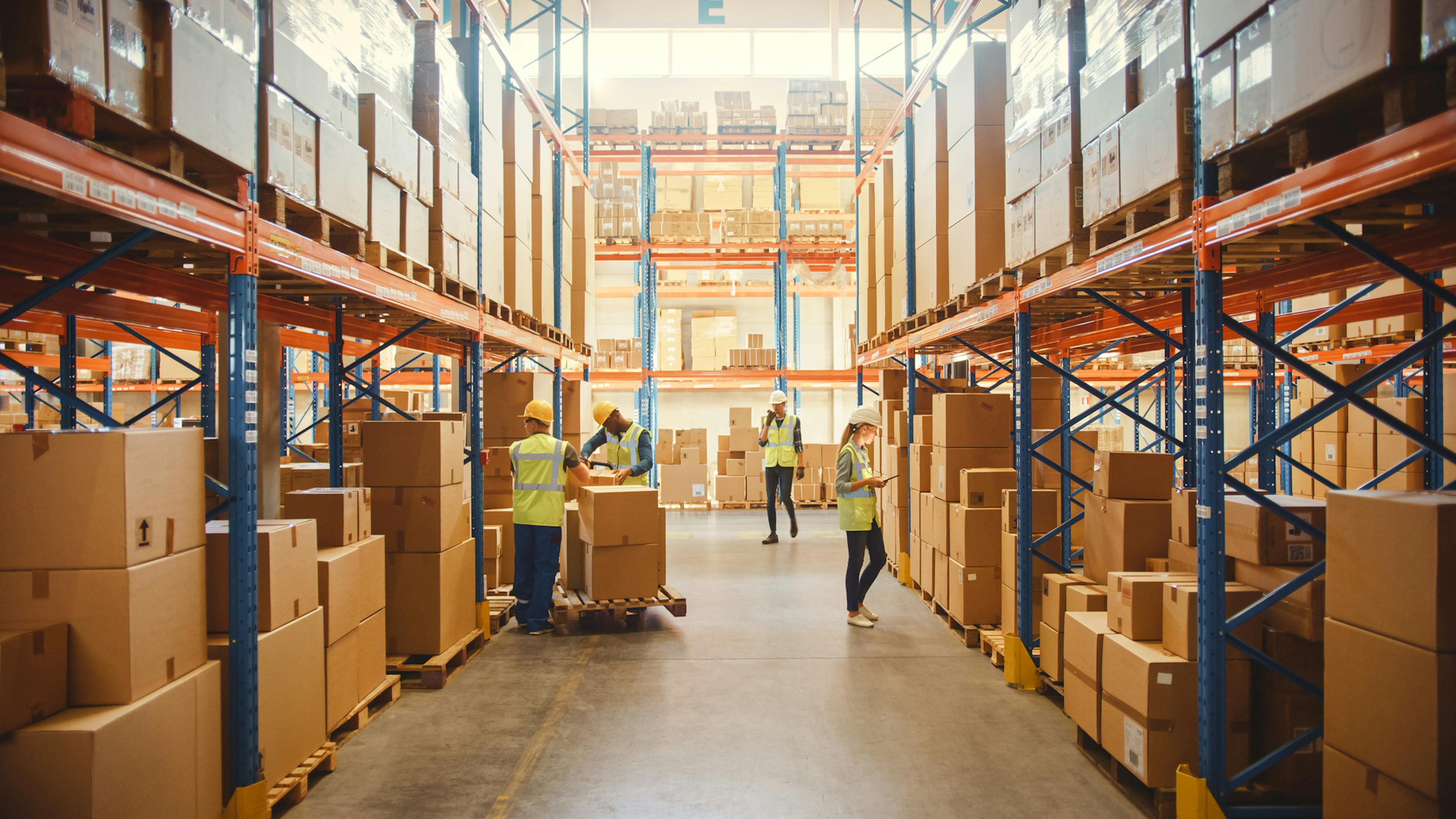 inventory crew in warehouse