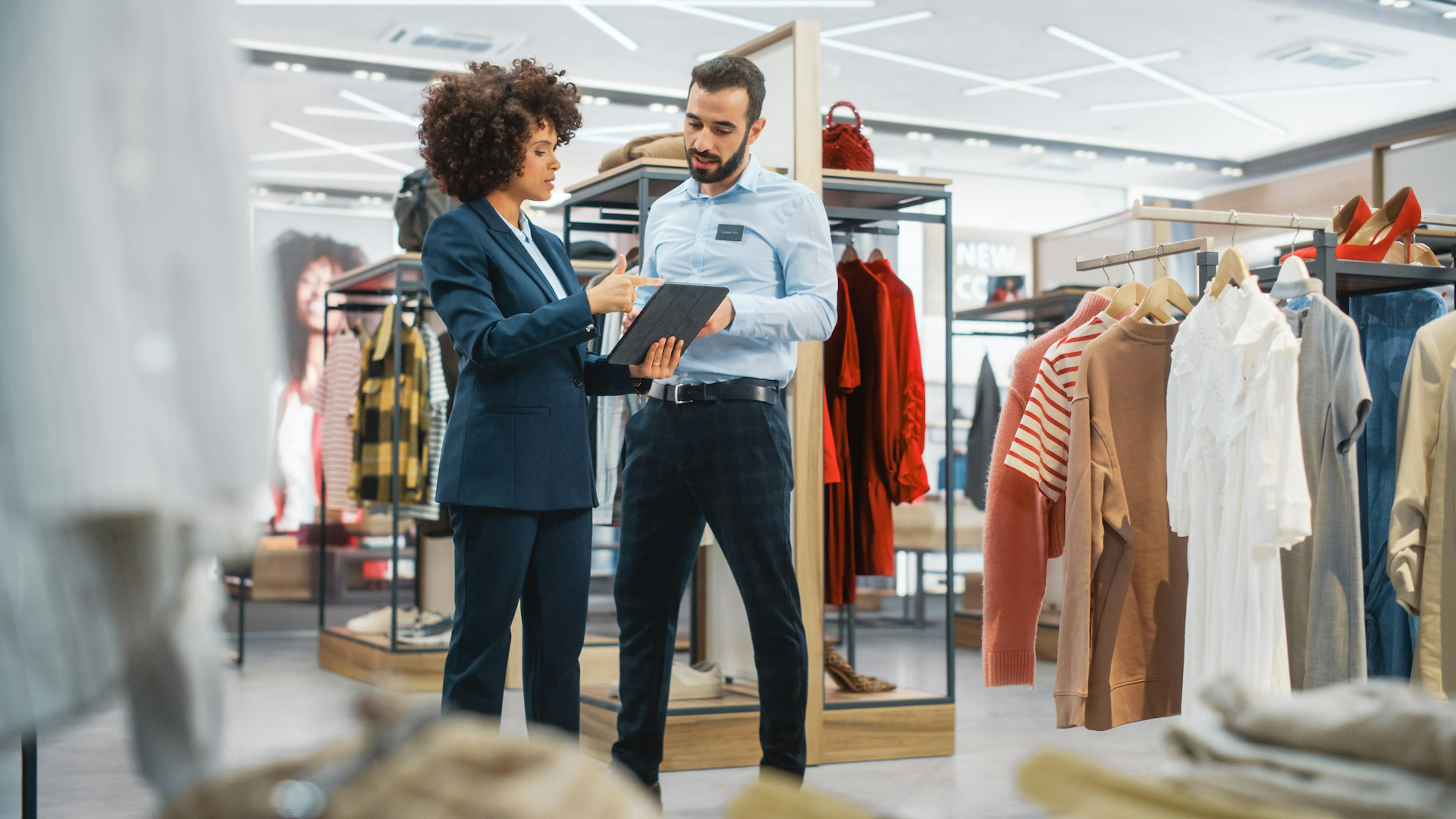 department store employees