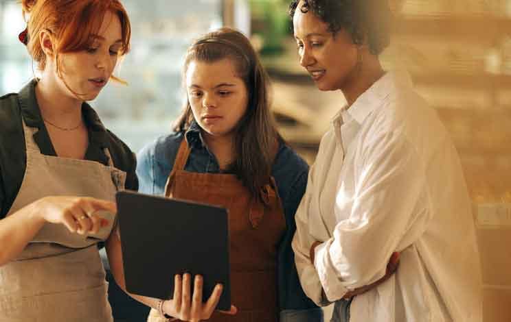 Managers and employees forecasting schedules with Logile