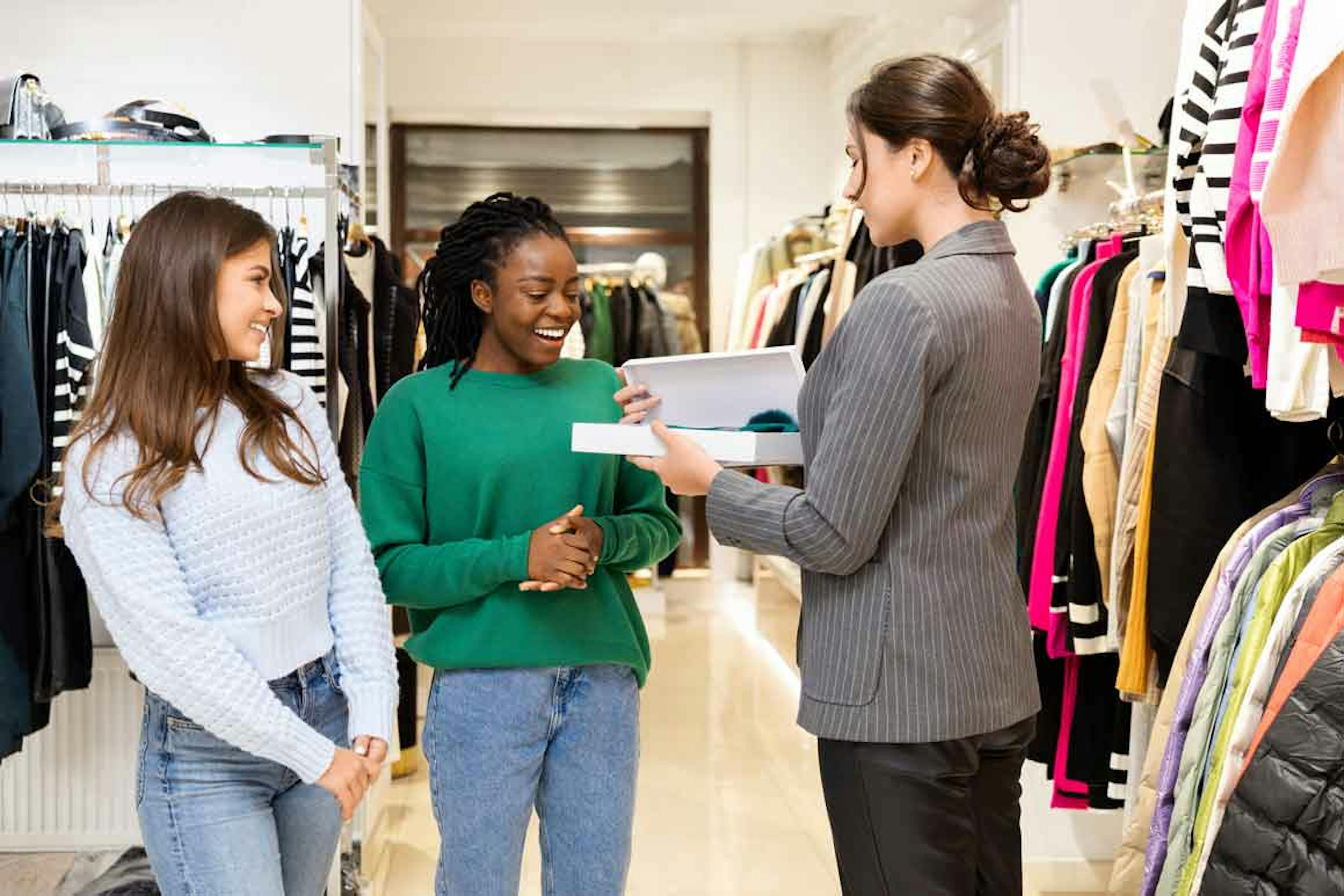 Retail customers delighted with customer service experience
