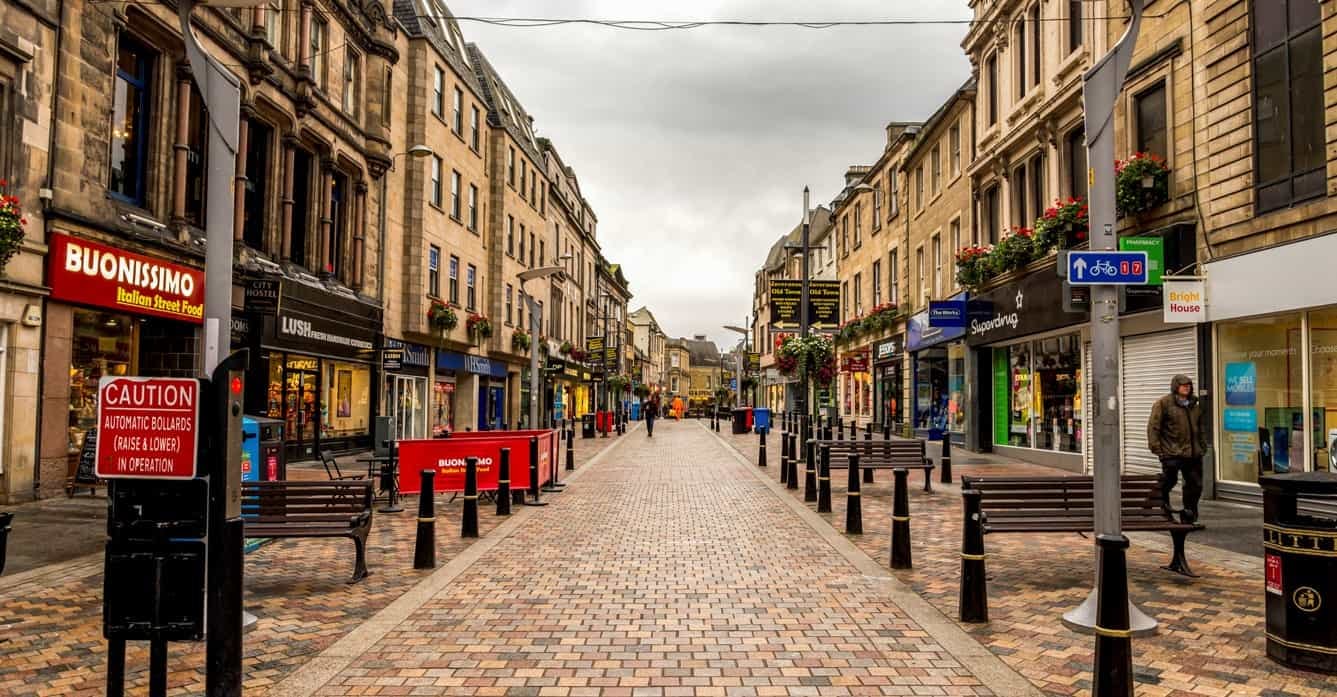 high street