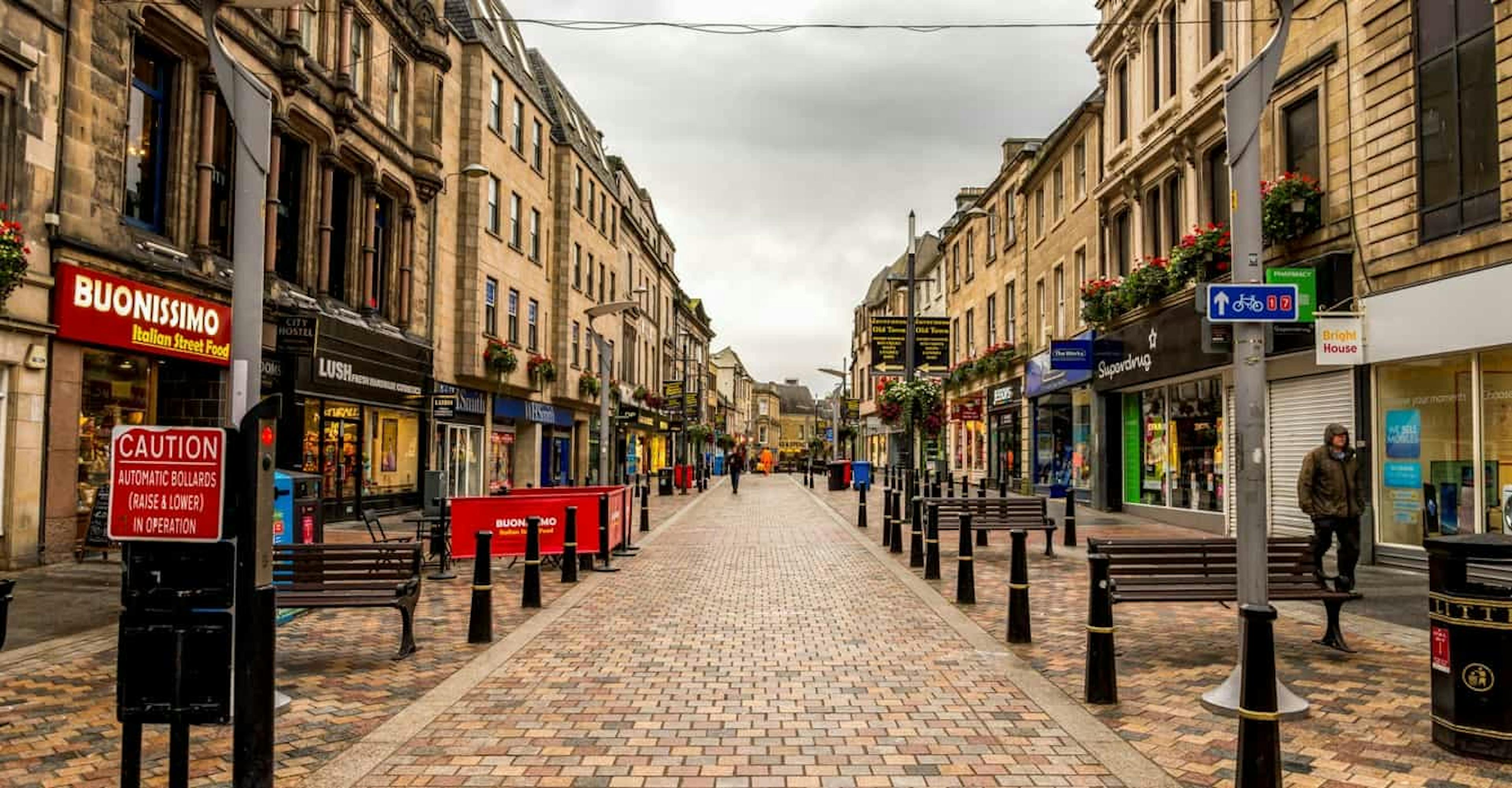 high street