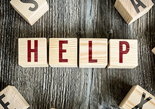 ask for help