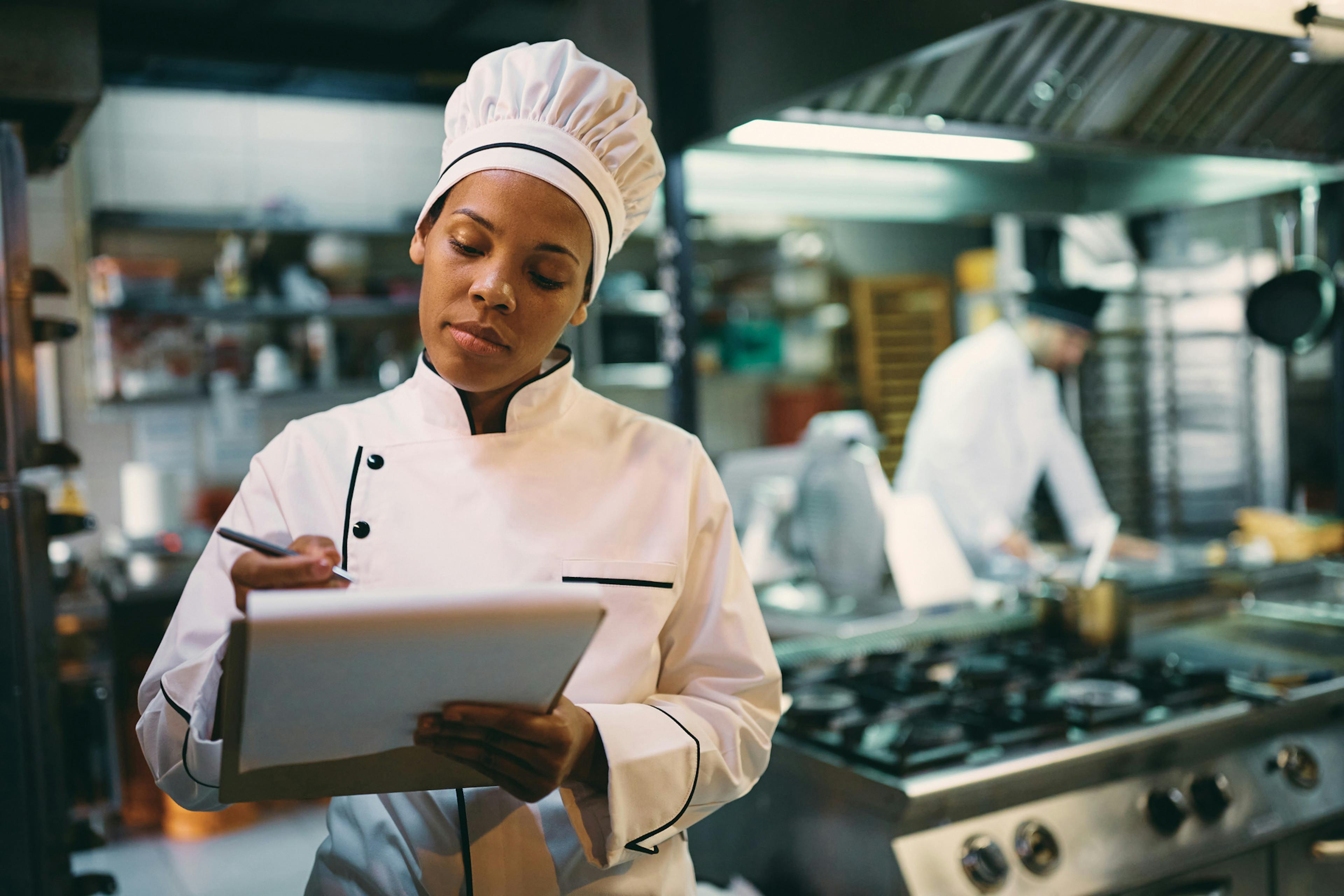 chef at grocery store
