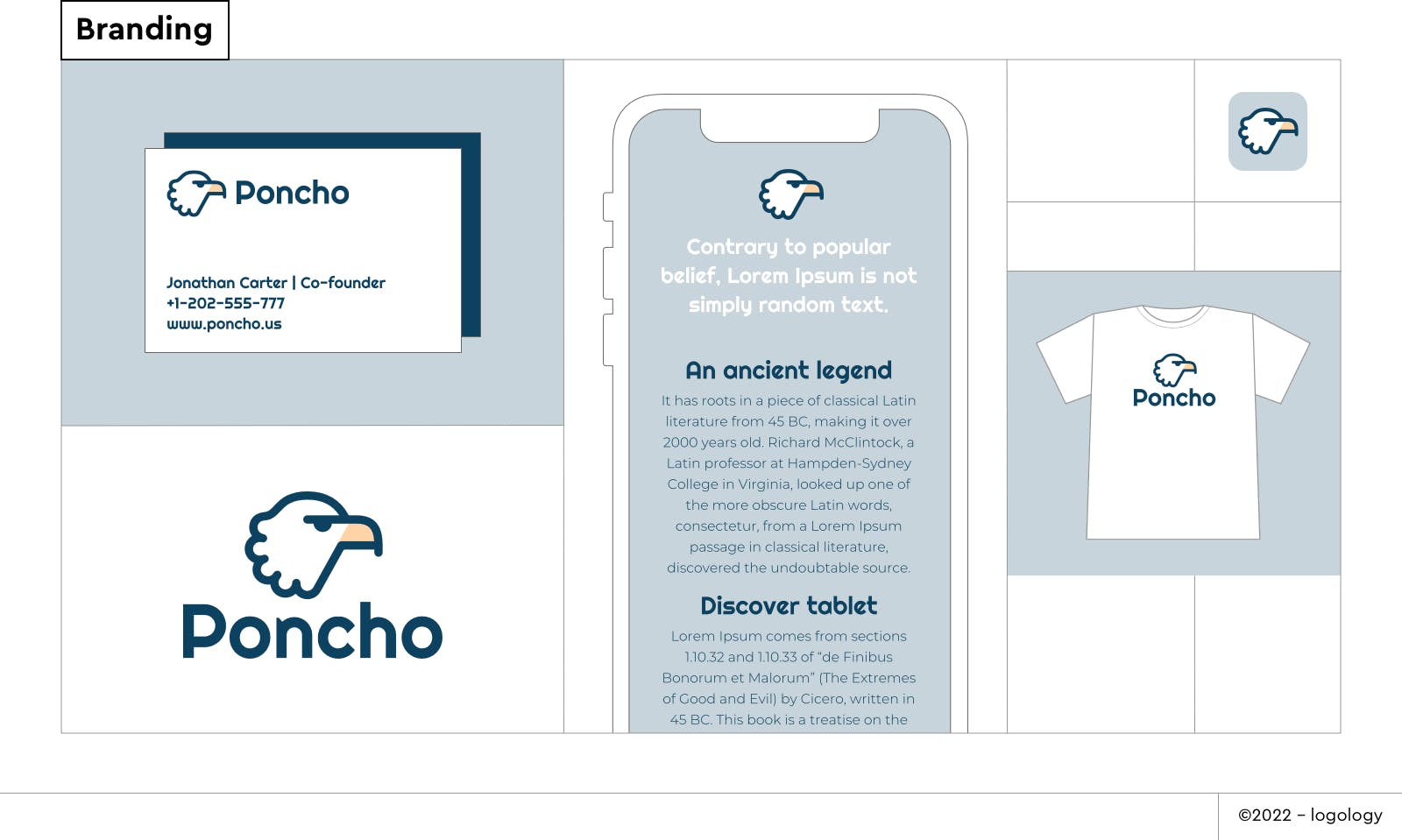 Poncho global brand design preview