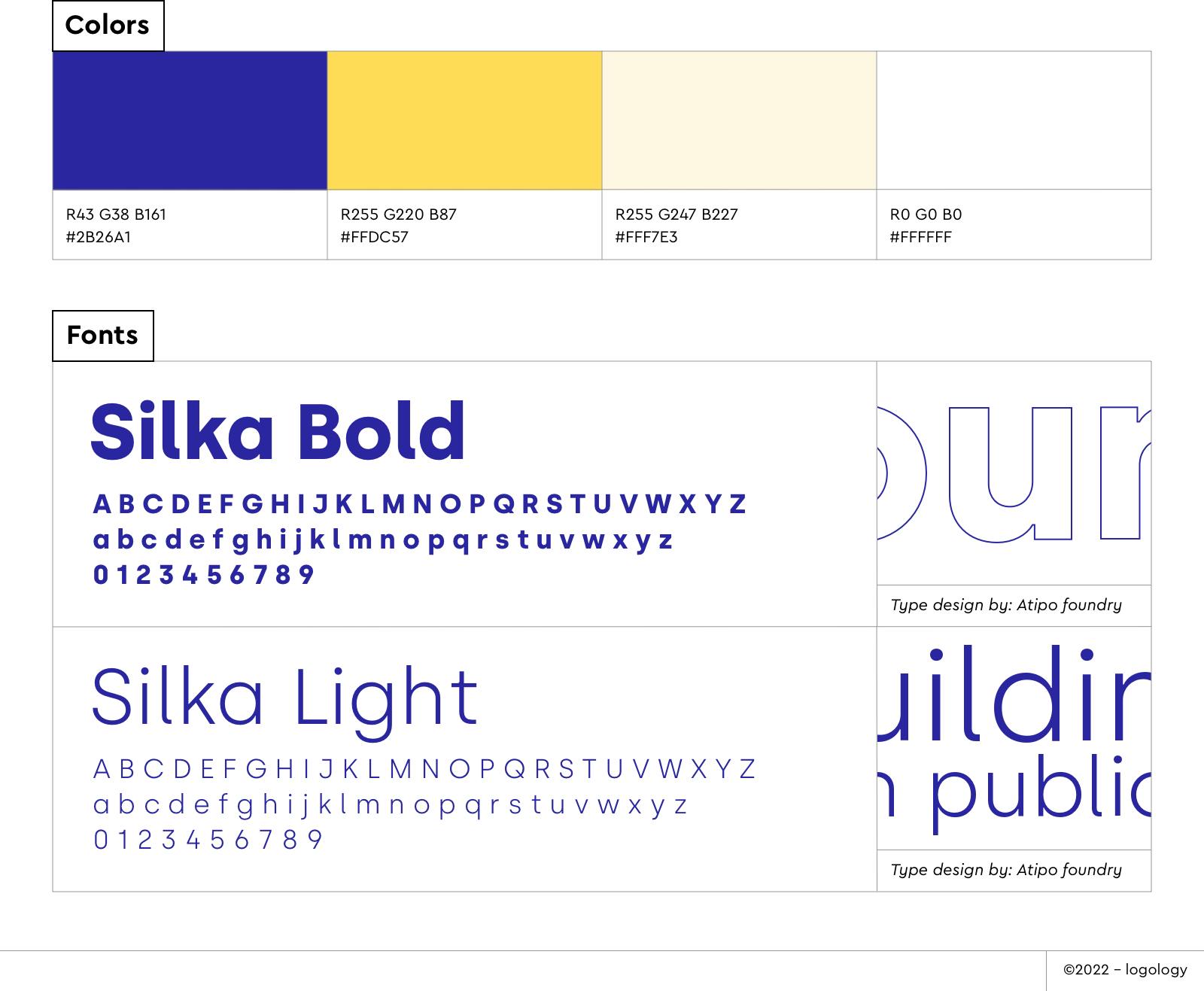 Brand design for The Bootstrapped Founder, colors and fonts.