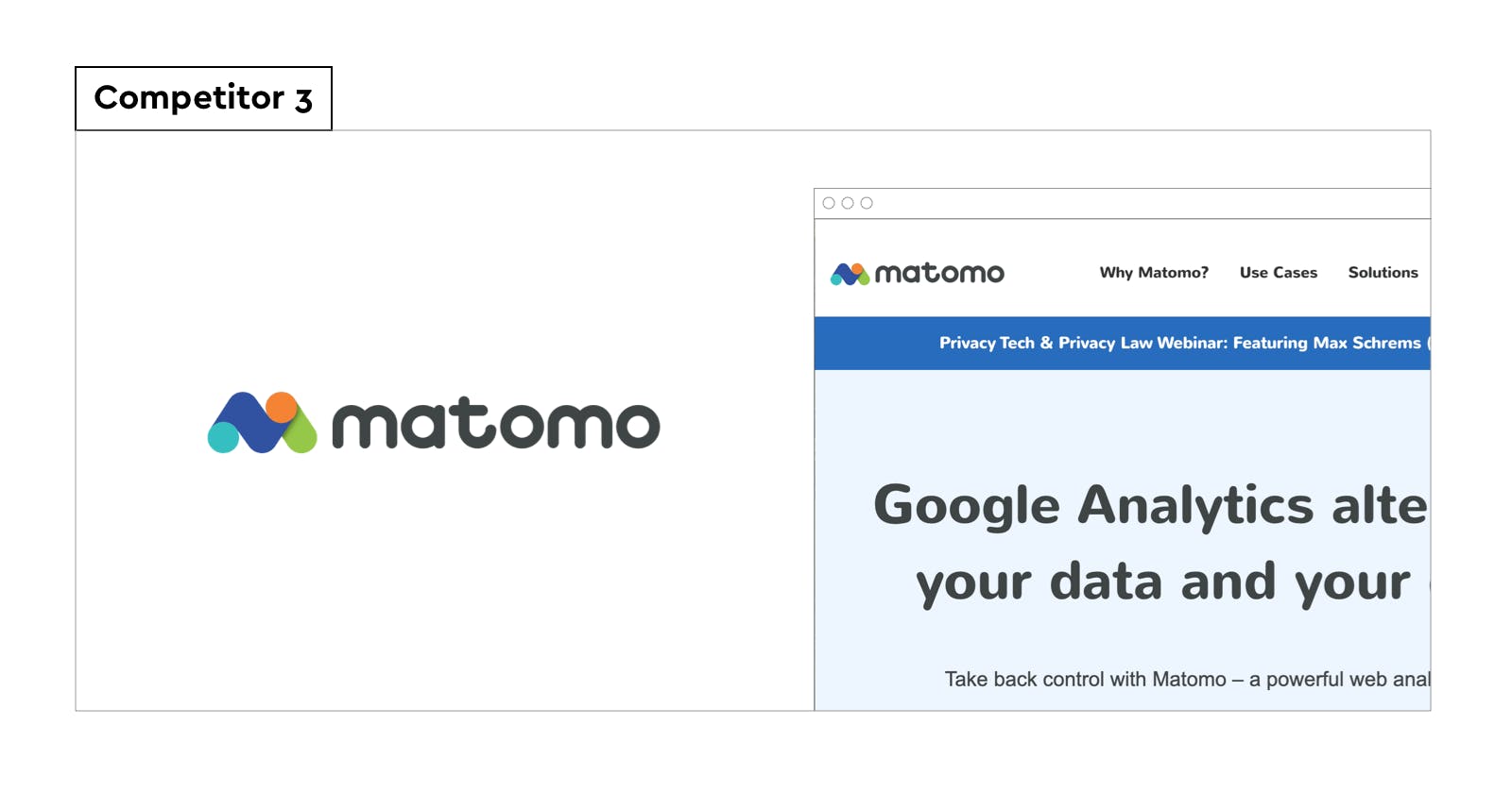 matomo brand design analysis