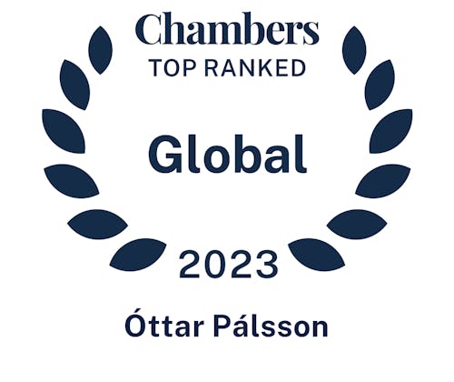 Chambers Global 2023 - Óttar Pálsson