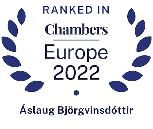Chambers Europe 2022 - Áslaug Björgvinsdóttir