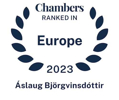Chambers Europe 2023 - Áslaug Björgvinsdóttir