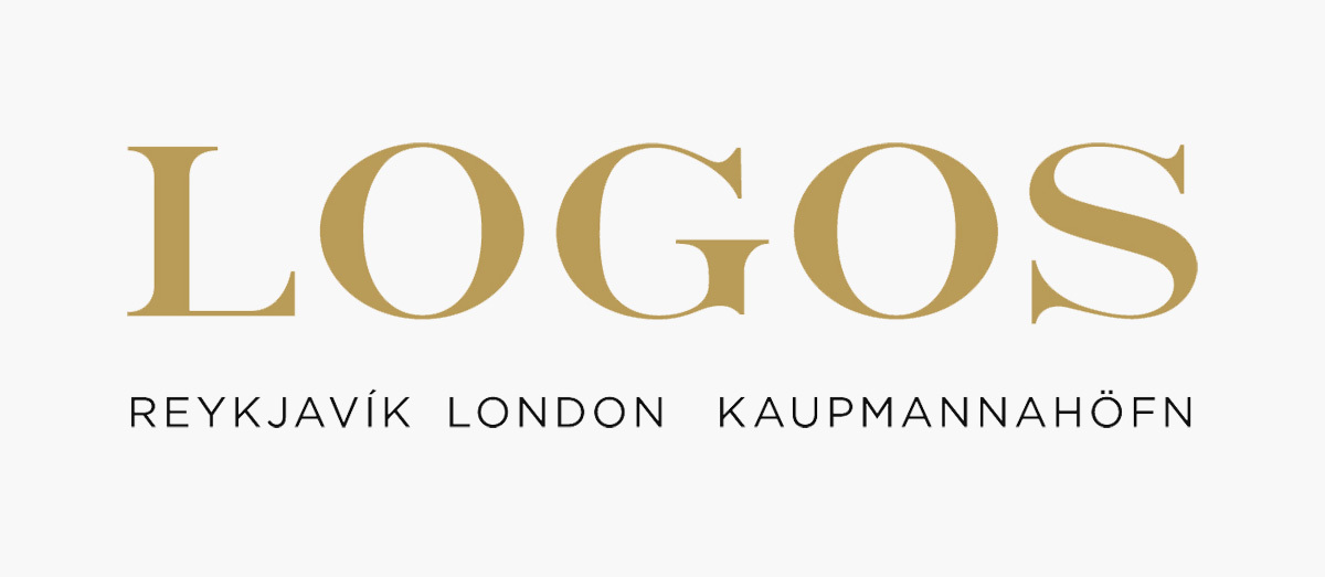 Merki LOGOS, Reykjavík - London - Kaupmannahöfn