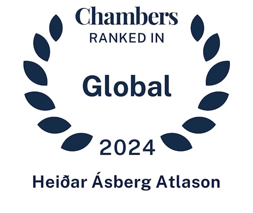 Chambers Global 2024 - Heiðar Ásberg Atlason