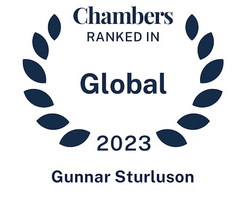Chambers Global 2023 - Gunnar Sturluson