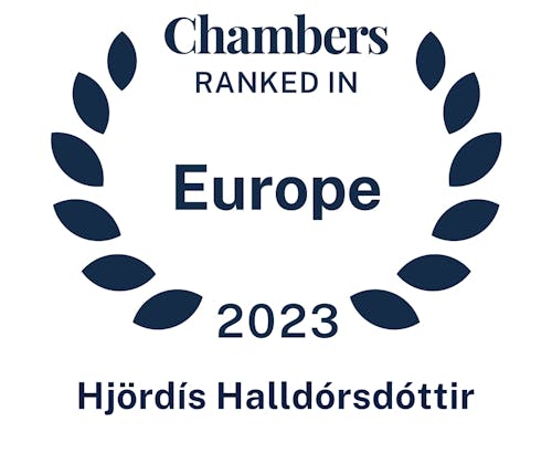 Chambers Europe 2023 - Hjördís Halldórsdóttir
