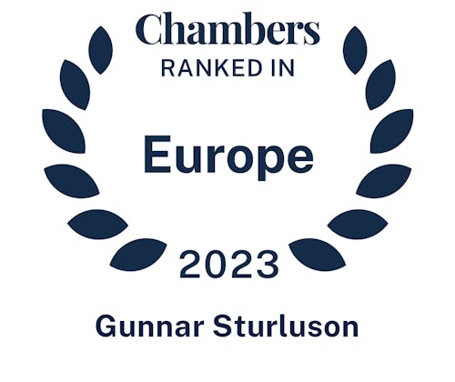 Chambers Europe 2023 - Gunnar Sturluson