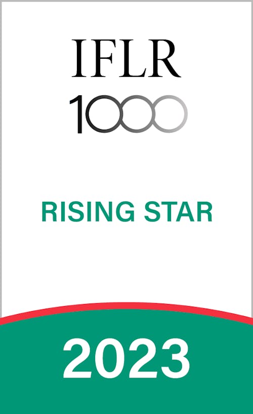 IFLR1000 Rising Star Leading Lawyers 2023