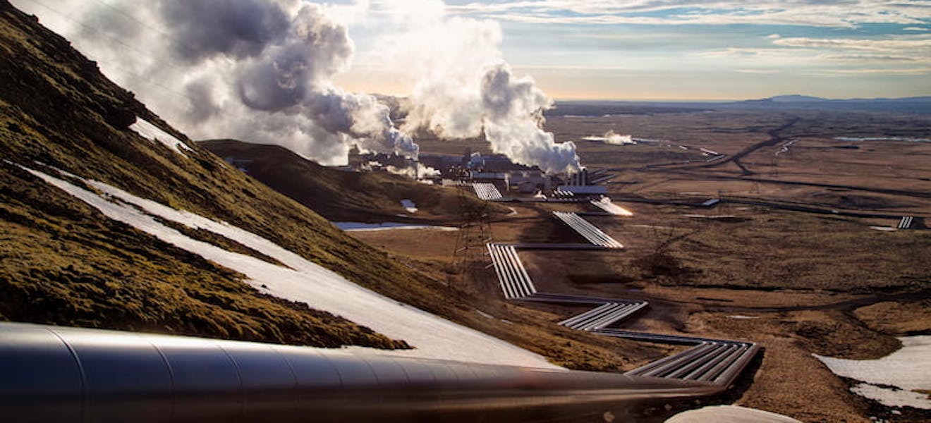 Nesjavellir geothermal power station, Iceland