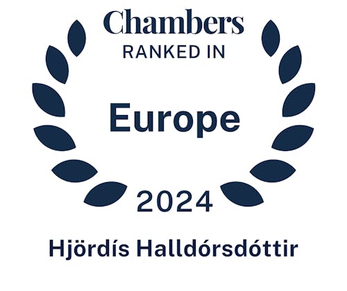 Chambers Europe 2024 - Hjördís Halldórsdóttir