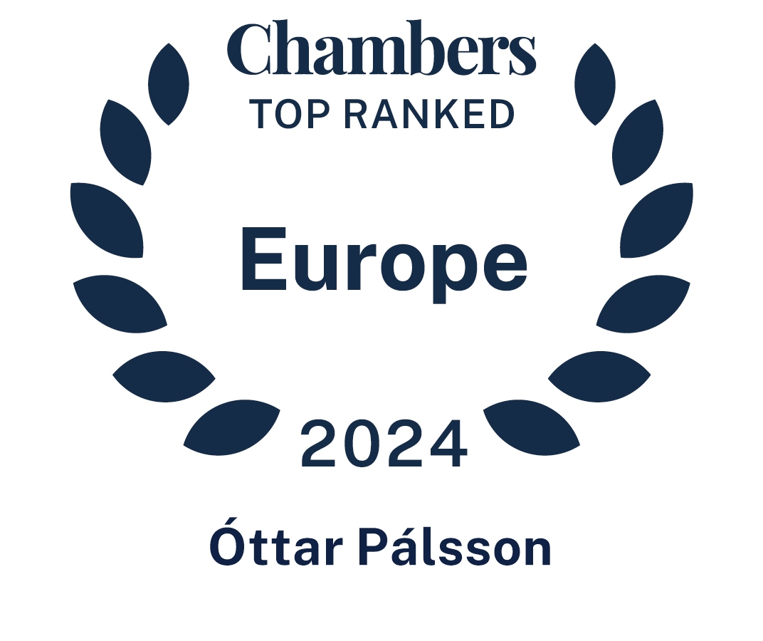 Chambers Europe 2024 - Óttar Pálsson