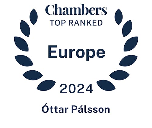 Chambers Europe 2024 - Óttar Pálsson