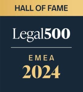 The Legal 500 Hall of fame - Einar Baldvin Axelsson