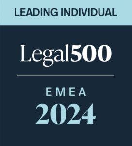 The Legal 500 Leading Individual - Erlendur Gíslason
