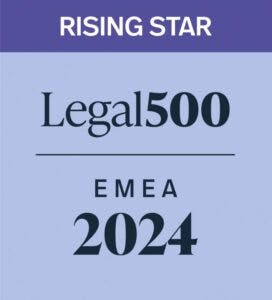 The Legal 500 Rising star - Vilhjálmur Herrera Þórisson