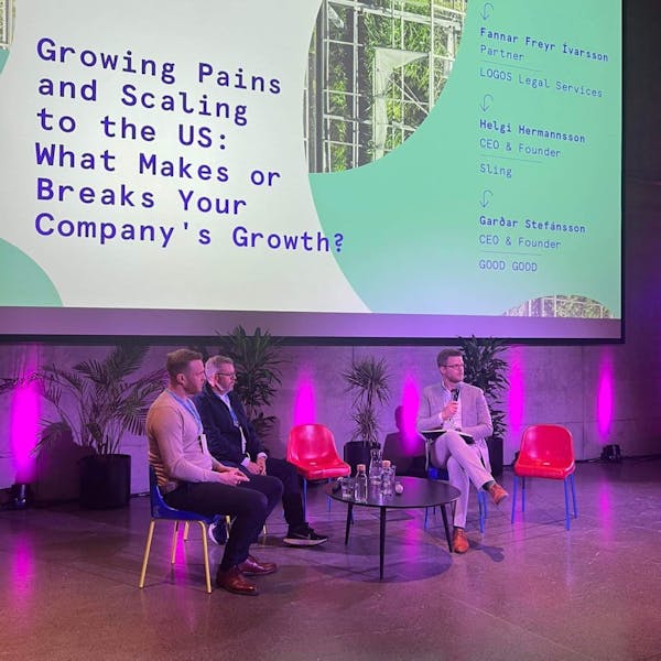 Ljósmynd frá nýsköpunarvikunni 2023